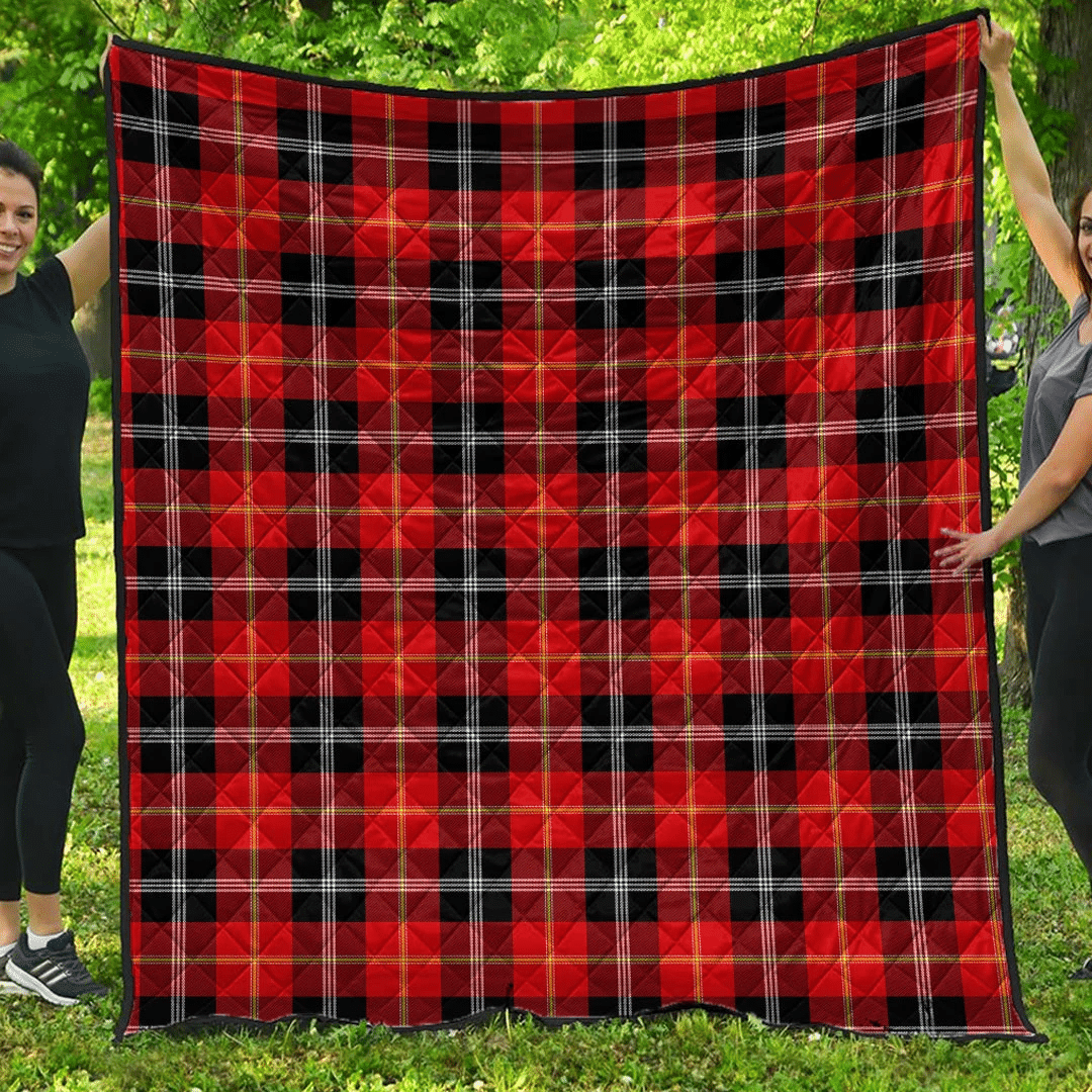Premium Quilt - Marjoribanks Tartan Quilt A7 Premium Quilt - Marjoribanks Tartan Quilt A7
