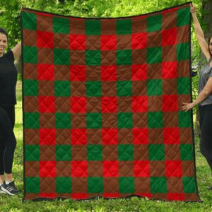 Premium Quilt - Moncrieffe Tartan Quilt A7