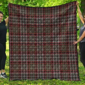 Premium Quilt - Nicolson Hunting Weathered Tartan Quilt A7