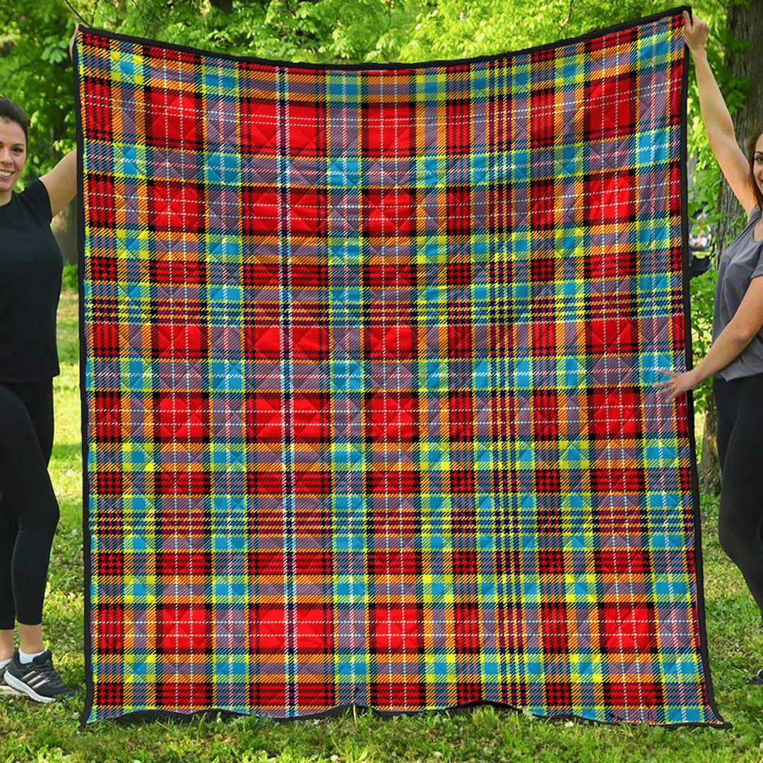 Premium Quilt - Ogilvie Hunting Ancient Tartan Quilt A7 Premium Quilt - Ogilvie Hunting Ancient Tartan Quilt A7