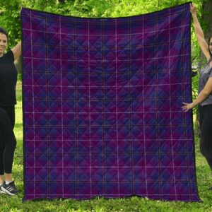 Premium Quilt - Pride of Glencoe Tartan Quilt A7
