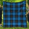 Premium Quilt - Ramsay Blue Ancient Tartan Quilt A7