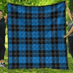 Premium Quilt - Ramsay Blue Ancient Tartan Quilt A7