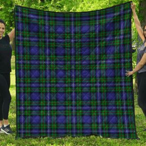 Premium Quilt - Robertson Hunting Modern Tartan Quilt A7