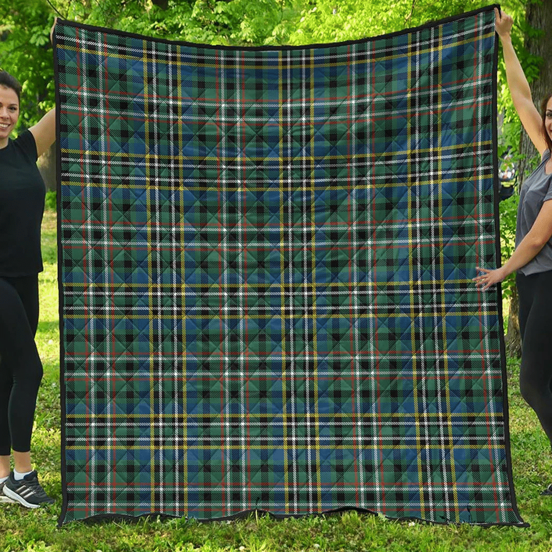 Premium Quilt - SCOTT GREEN ANCIENT Tartan Quilt A7 Premium Quilt - SCOTT GREEN ANCIENT Tartan Quilt A7