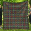 Premium Quilt - Shaw Green Modern Tartan Quilt A7