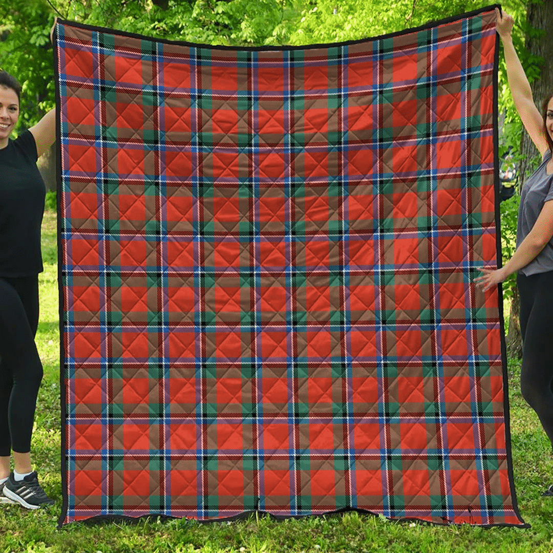 Premium Quilt - Sinclair Ancient Tartan Quilt A7 Premium Quilt - Sinclair Ancient Tartan Quilt A7