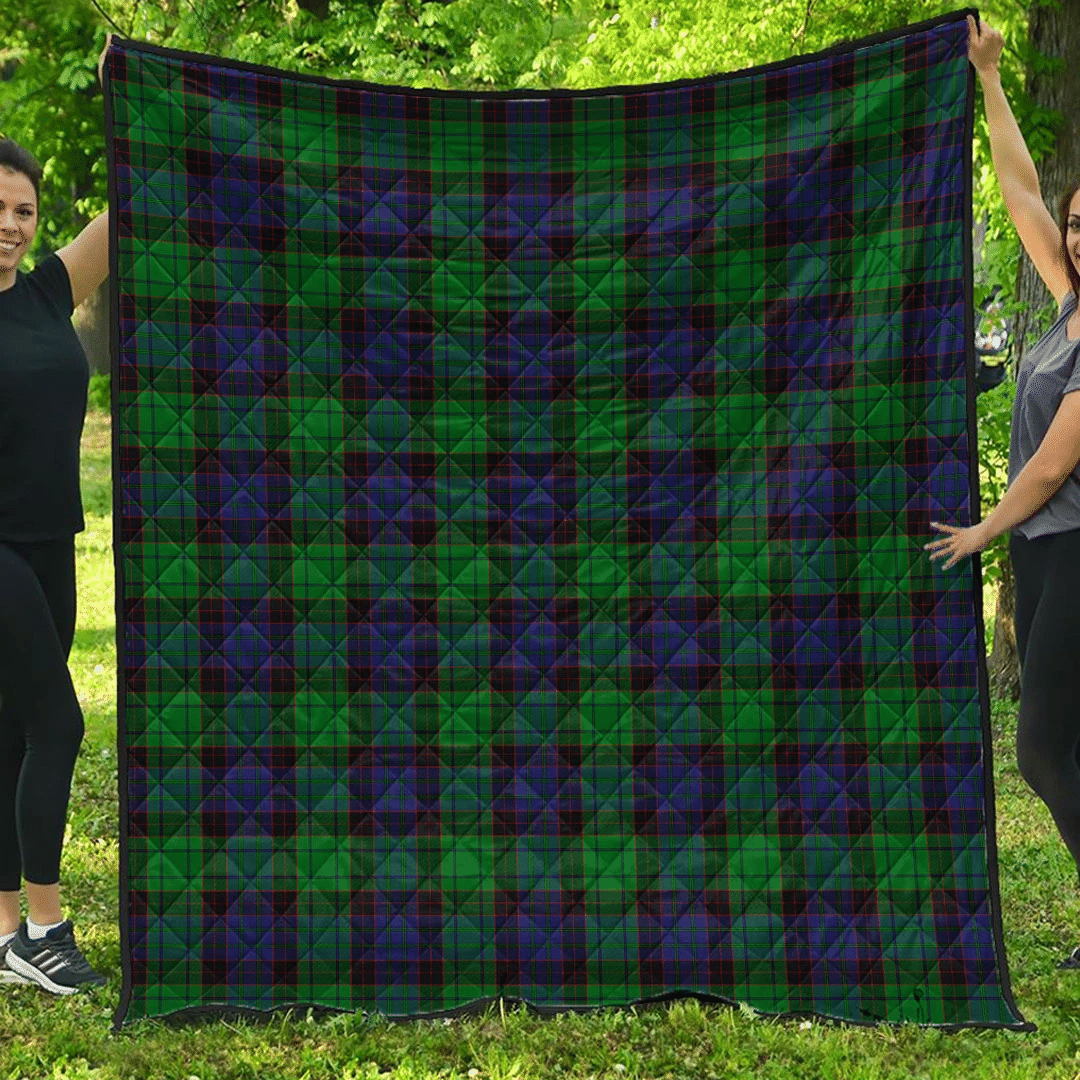 Premium Quilt - Stewart Old Modern Tartan Quilt A7 Premium Quilt - Stewart Old Modern Tartan Quilt A7
