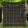 Premium Quilt - Stewart Old Weathered Tartan Quilt A7
