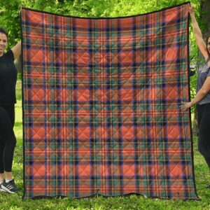 Premium Quilt - Stewart Royal Ancient Tartan Quilt A7