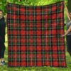 Premium Quilt - Stewart Royal Modern Tartan Quilt A7