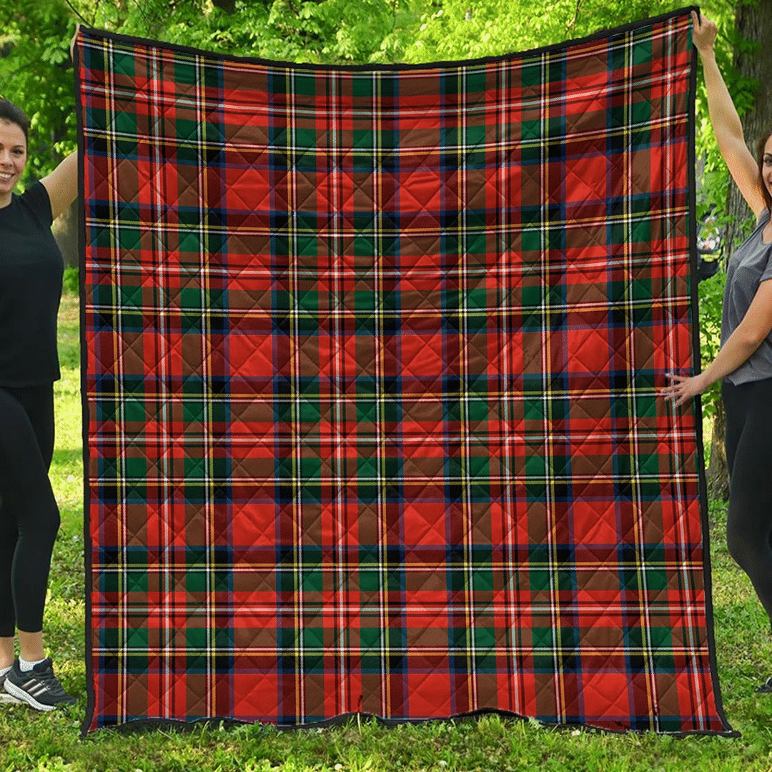 Premium Quilt - Stewart Royal Modern Tartan Quilt A7 Premium Quilt - Stewart Royal Modern Tartan Quilt A7