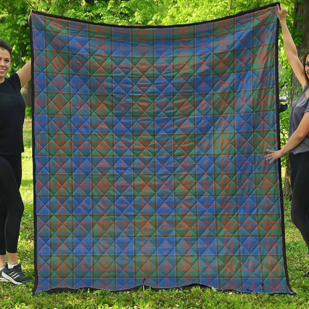 Premium Quilt - Stewart of Appin Hunting Ancient Tartan Quilt A7 Premium Quilt - Stewart of Appin Hunting Ancient Tartan Quilt A7