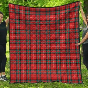 Premium Quilt - Stuart of Bute Tartan Quilt A7