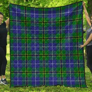Premium Quilt - Turnbull Hunting Tartan Quilt A7