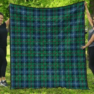 Premium Quilt - Urquhart Ancient Tartan Quilt A7