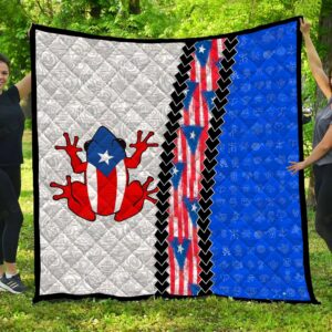 Puerto Rico Personalized Quilt Bed Set & Quilt Blanket TUQ21030905 TUE21030905