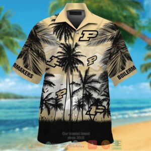 Purdue Boilermakers Tropical Hawaiian Shirt And Shorts