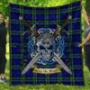 Quilt - Arbuthnot Modern Tartan Premium Quilt Celtic Scottish Warrior A7