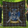 Quilt - BlackWatch Weathered Tartan Premium Quilt Celtic Scottish Warrior A7