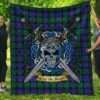 Quilt - Blackwatch Modern Tartan Premium Quilt Celtic Scottish Warrior A7
