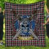 Quilt - Borthwick Ancient Tartan Premium Quilt Celtic Scottish Warrior A7