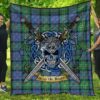Quilt - Bowie Ancient Tartan Premium Quilt Celtic Scottish Warrior A7