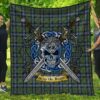 Quilt - Cochrane Ancient Tartan Premium Quilt Celtic Scottish Warrior A7