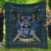Quilt - Cockburn Ancient Tartan Premium Quilt Celtic Scottish Warrior A7