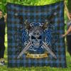 Quilt - Cockburn Modern Tartan Premium Quilt Celtic Scottish Warrior A7