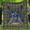 Quilt - Craig Ancient Tartan Premium Quilt Celtic Scottish Warrior A7