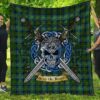 Quilt - Cranstoun Tartan Premium Quilt Celtic Scottish Warrior A7