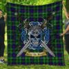 Quilt - Duncan Modern Tartan Premium Quilt Celtic Scottish Warrior A7