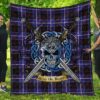 Quilt - Dunlop Modern Tartan Premium Quilt Celtic Scottish Warrior A7