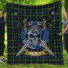 Quilt - Farquharson Modern Tartan Premium Quilt Celtic Scottish Warrior A7