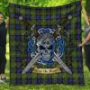 Quilt - Fergusson Modern Tartan Premium Quilt Celtic Scottish Warrior A7