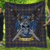 Quilt - Fletcher of Dunans Tartan Premium Quilt Celtic Scottish Warrior A7