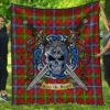 Quilt - Forrester Tartan Premium Quilt Celtic Scottish Warrior A7