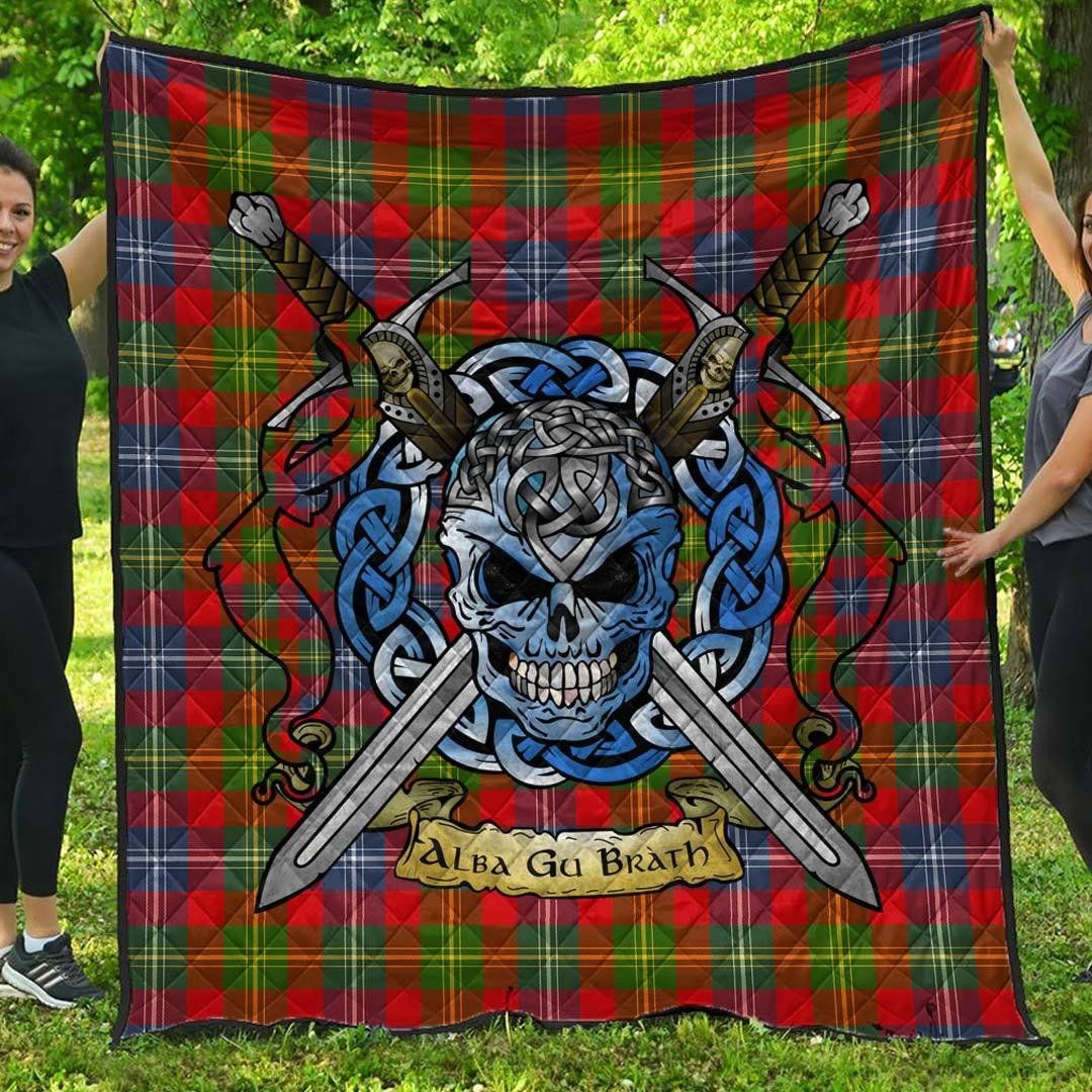 Quilt - Forrester Tartan Premium Quilt Celtic Scottish Warrior A7 Quilt - Forrester Tartan Premium Quilt Celtic Scottish Warrior A7