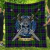 Quilt - Forsyth Modern Tartan Premium Quilt Celtic Scottish Warrior A7