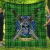 Quilt - Galloway District Tartan Premium Quilt Celtic Scottish Warrior A7