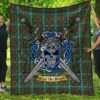 Quilt - Gayre Tartan Premium Quilt Celtic Scottish Warrior A7