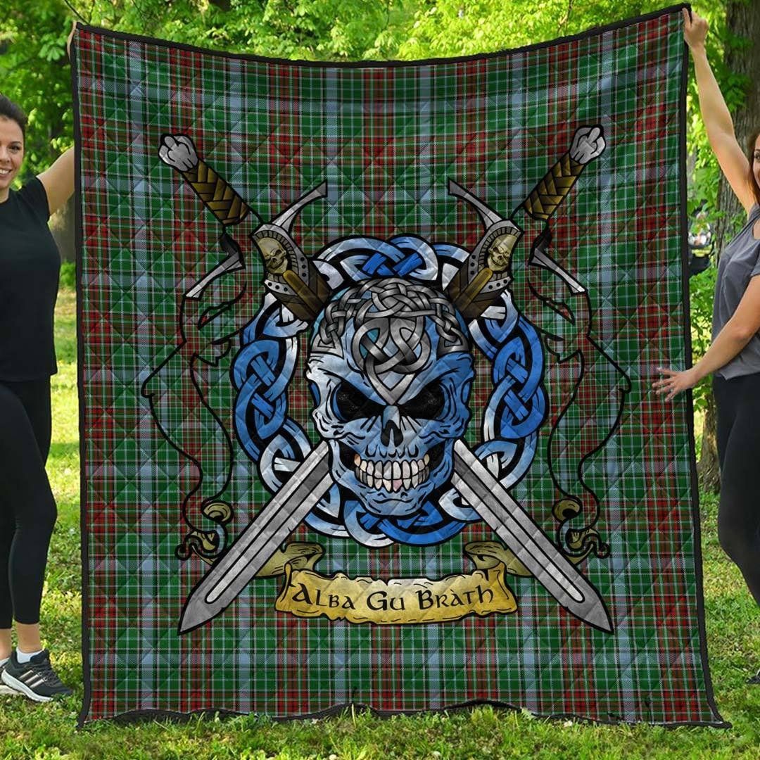 Quilt - Gayre Tartan Premium Quilt Celtic Scottish Warrior A7 Quilt - Gayre Tartan Premium Quilt Celtic Scottish Warrior A7