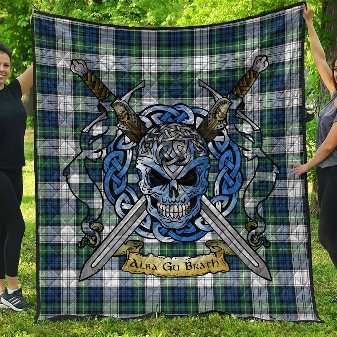 Quilt - Gordon Dress Ancient Tartan Premium Quilt Celtic Scottish Warrior A7 Quilt - Gordon Dress Ancient Tartan Premium Quilt Celtic Scottish Warrior A7