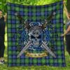 Quilt - Gordon Old Ancient Tartan Premium Quilt Celtic Scottish Warrior A7