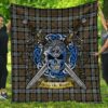 Quilt - Graham of Menteith Weathered Tartan Premium Quilt Celtic Scottish Warrior A7