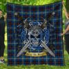 Quilt - Grewar Tartan Premium Quilt Celtic Scottish Warrior A7