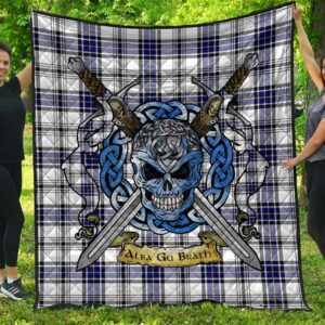 Quilt - Hannay Modern Tartan Premium Quilt Celtic Scottish Warrior A7