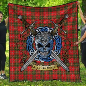 Quilt - Hay Modern Tartan Premium Quilt Celtic Scottish Warrior A7