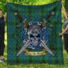 Quilt - Henderson Ancient Tartan Premium Quilt Celtic Scottish Warrior A7